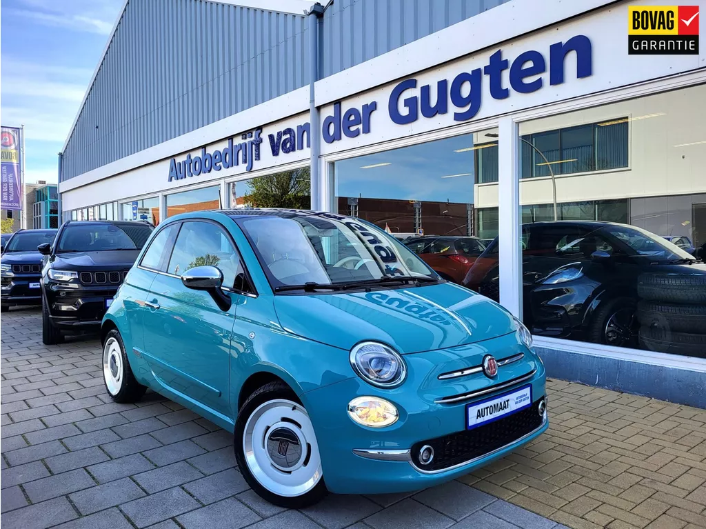 Fiat 500 0.9 TwinAir Turbo Anniversario / Automaat / Panodak / Bluetooth /