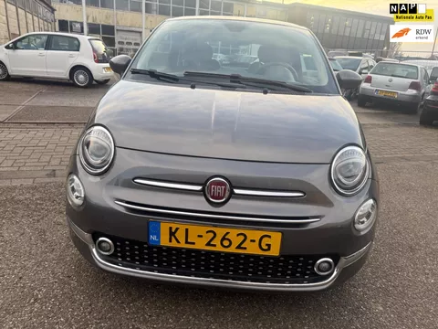 Fiat 500 0.9 TwinAir Turbo Lounge ((( garantie /panorama dak/nieuwe banden)))
