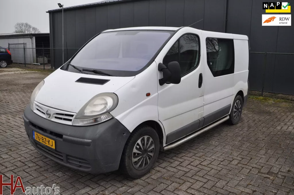 Nissan Primastar 100.27-310 1.9 DCi Dubbel cabine C *AIRCO* !EXPORT!