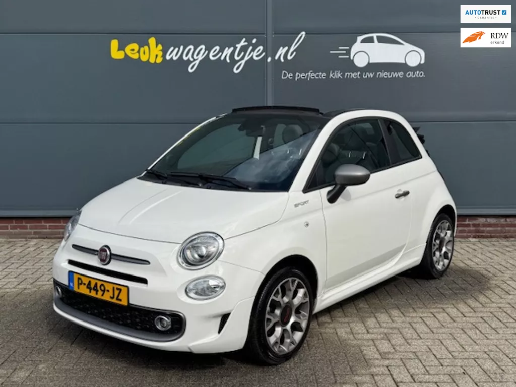Fiat 500 C 1.0 Hybrid Sport Cabrio *carplay *climate *cruise