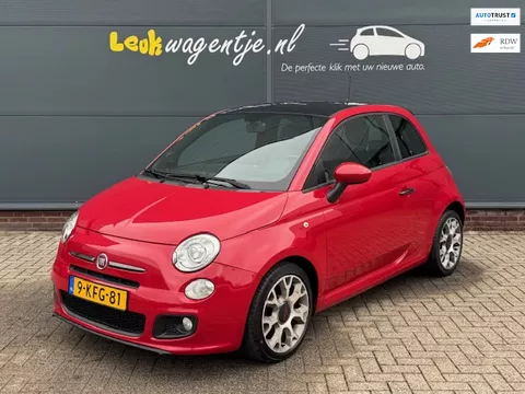 Fiat 500 0.9 TwinAir 500S Automaat *leder *xenon *p-sensor