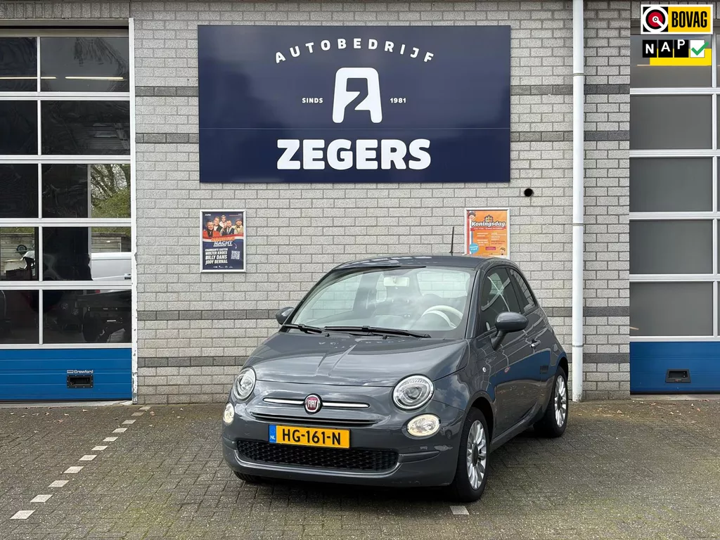 Fiat 500 1.2 Popstar INCL 12 MAANDEN BOVAG GARANTIE