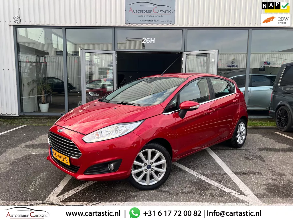 Ford Fiesta 1.0 EcoBoost Titanium AUTOM | DISTRIBUTIE | 1e EIGENAAR | NAVI | PDC | CLIMA | CRUISE | DEALER ONDERHOUDEN| NAP | APK