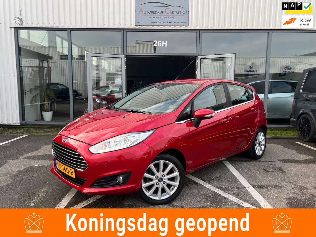 Ford Fiesta 1.0 EcoBoost Titanium AUTOM | DISTRIBUTIE | 1e EIGENAAR | NAVI | PDC | CLIMA | CRUISE | DEALER ONDERHOUDEN| NAP | APK