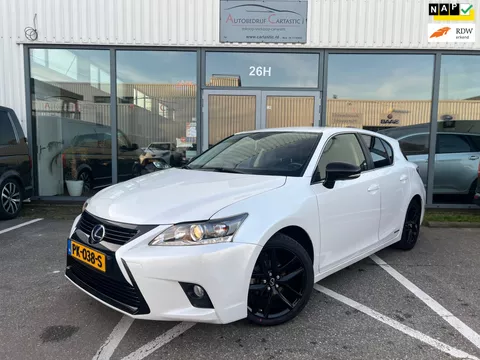 Lexus CT 200h Sport Edition NAVI | HALFLEEF | CLIMA | CRUISE | VOLLEDIG ONDERHOUDEN | NAP | APK |