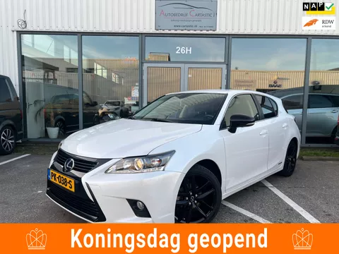 Lexus CT 200h Sport Edition NAVI | HALFLEEF | CLIMA | CRUISE | VOLLEDIG ONDERHOUDEN | NAP | APK |