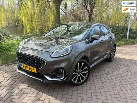 Ford PUMA 1.0 EcoBoost Hybrid ST-Line Vignale 1 Eig.B.J.11-2022 39000 km Leer en vol optie's