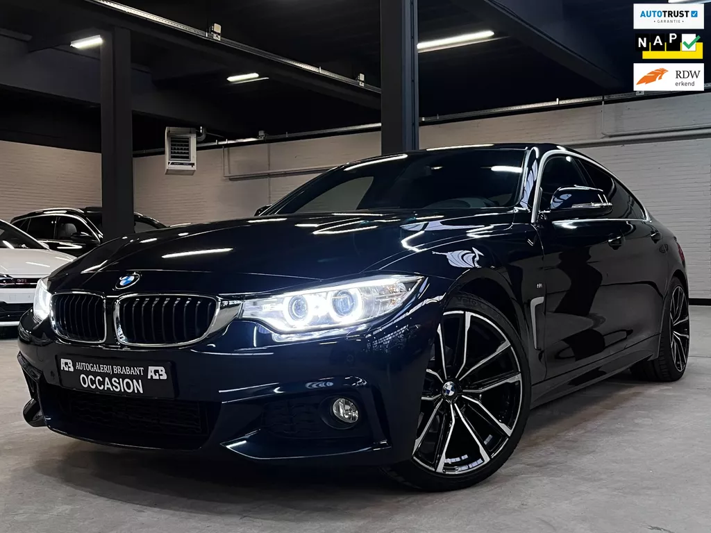 BMW 4-serie Gran Coupé 418i M Sport AngelEyes/Automaat/Leder/Carplay