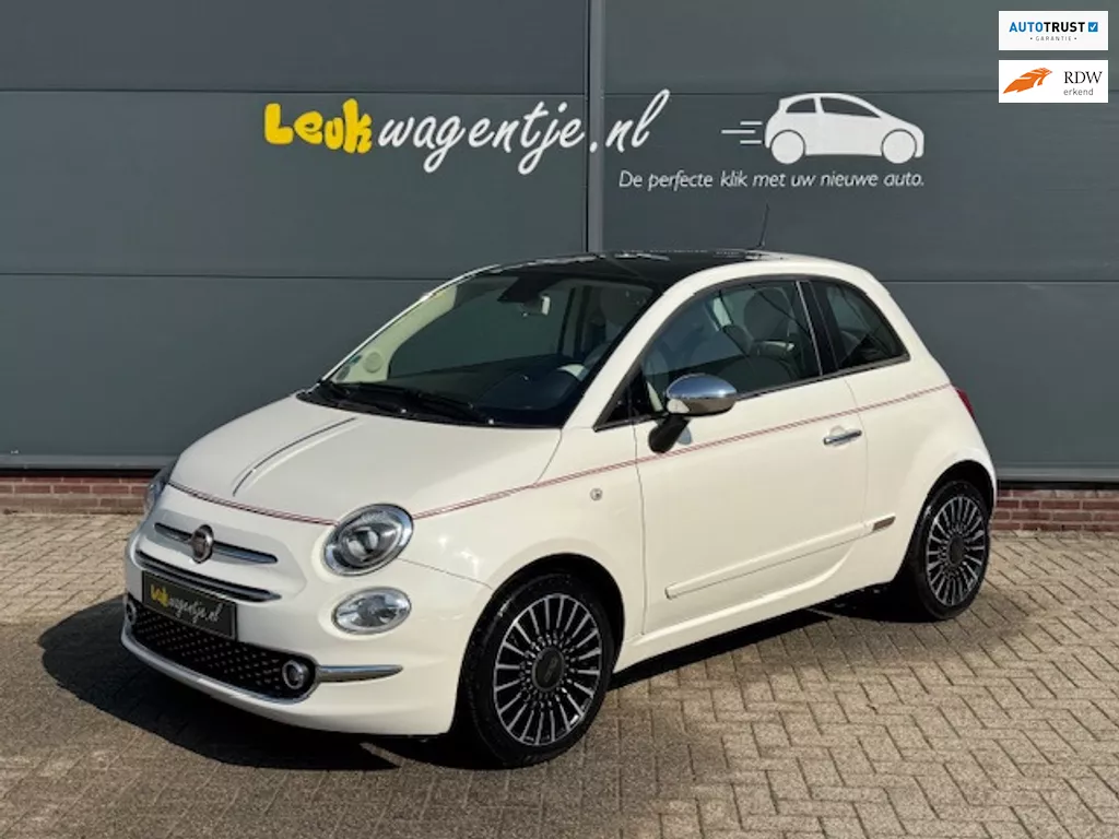 Fiat 500 1.0 Hybrid Star *leer *carplay *cruise *16" *p-sens
