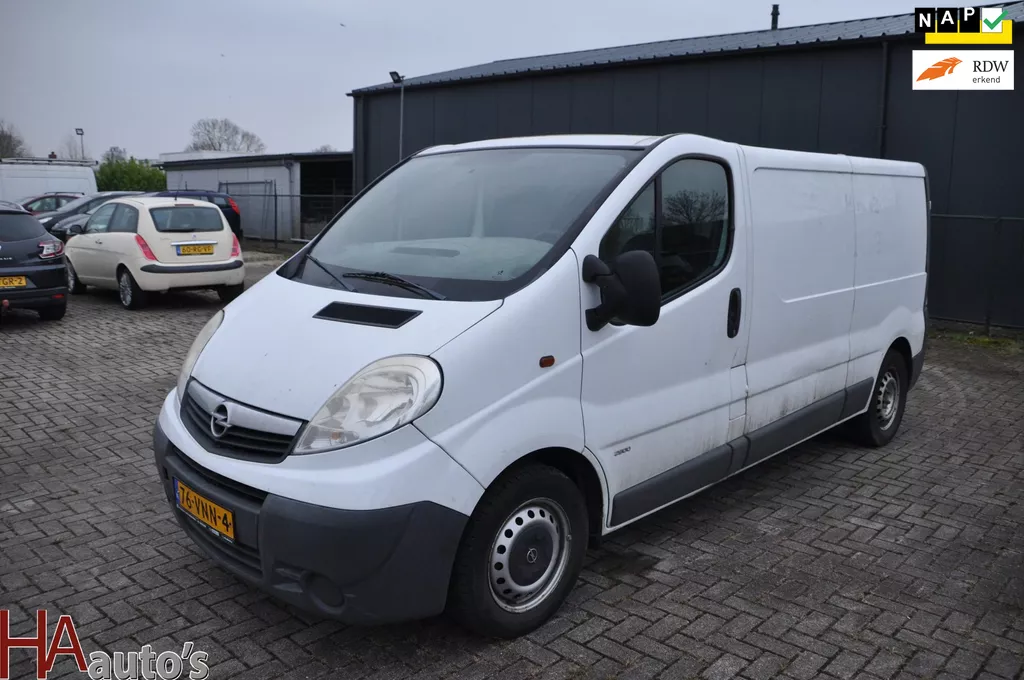 Opel Vivaro 2.5 CDTI L2H1 EXPORT GEEN APK