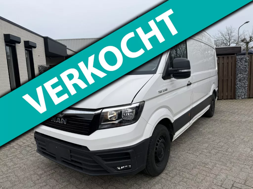 MAN TGE 2.0 TDI 140 PK L3H3 GEBRUIKERSPOREN - EXPORT