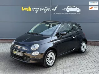 Fiat 500 C 1.2 Lounge Cabrio Automaat *cruise *airco *p-sens