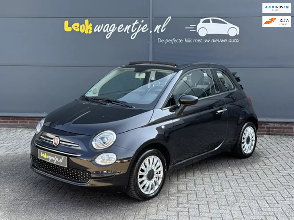 Fiat 500 C 1.2 Lounge Cabrio Automaat *cruise *airco *p-sens