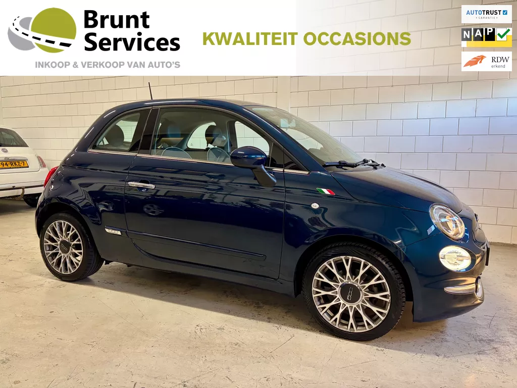 Fiat 500 0.9 TwinAir Turbo Lounge Bj.16|Panodak|Airco|Navi|16Inch|Topper !!