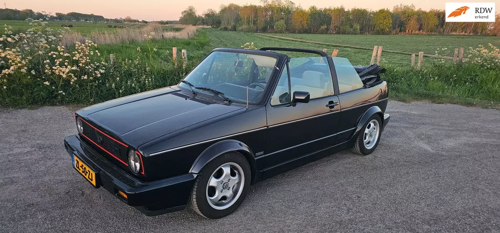 Volkswagen Golf Cabriolet 1.8 zgan kap versn bak lak gti look quartett