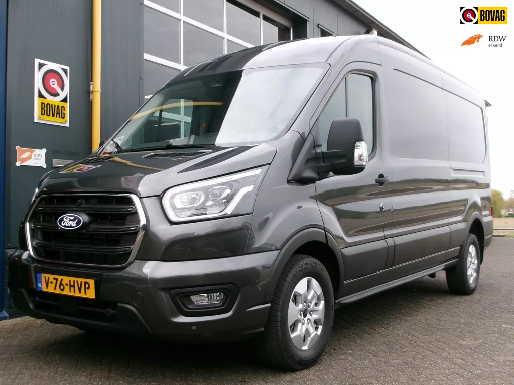 Ford TRANSIT 350 2.0 TDCI L3H2 RWD AUTOMAAT LIMITED 3500KG TREKKEN CAM360 NAV TEL BLIS LMV BANK TREKHAAK