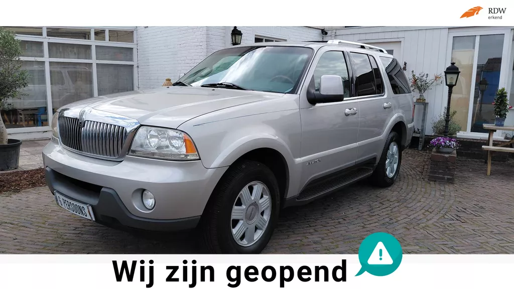 Lincoln AVIATOR 4.6 V8 Automaat 4X4 6 Zitter met Leder Prachtige en top onderhouden auto