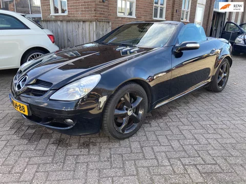 Mercedes-Benz SLK-klasse 200 K. Bj 2007 Leer , Cruise, stoelverwarming, APK tot 06-2027 inruil mogelijk