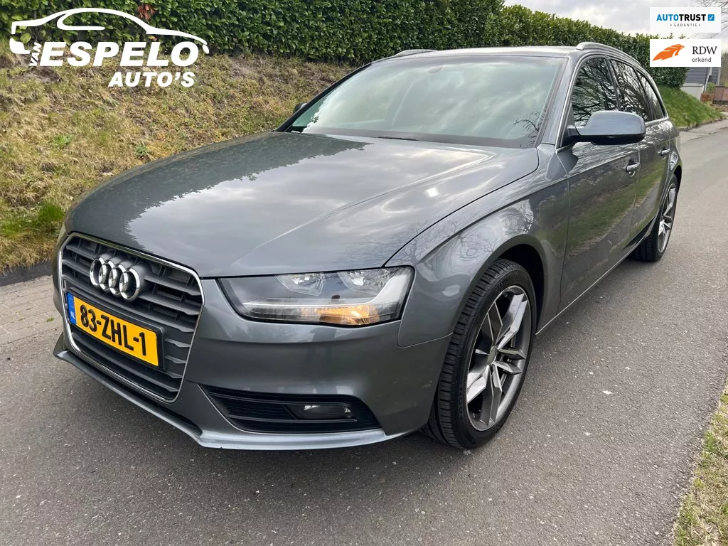 Audi A4 Avant 1.8 TFSI Pro Line Business Automaat, NAP en oa: Panoramadak, Trekhaak, Navigatie, Cruise, Parkeersensoren, Lm 18"...