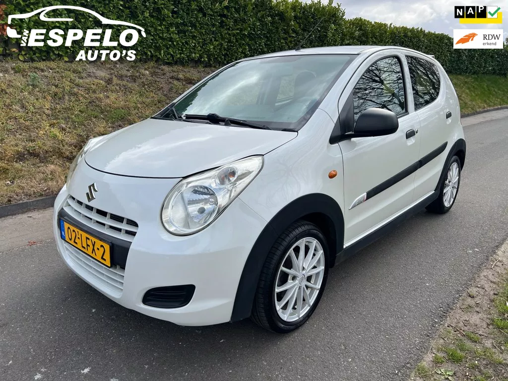 Suzuki Alto 1.0 Comfort, 122.644 km NAP, Onderhoudsboekjes/facturen en oa: Airco, Cruise control, Elektrische ramen, Hoogte stuur