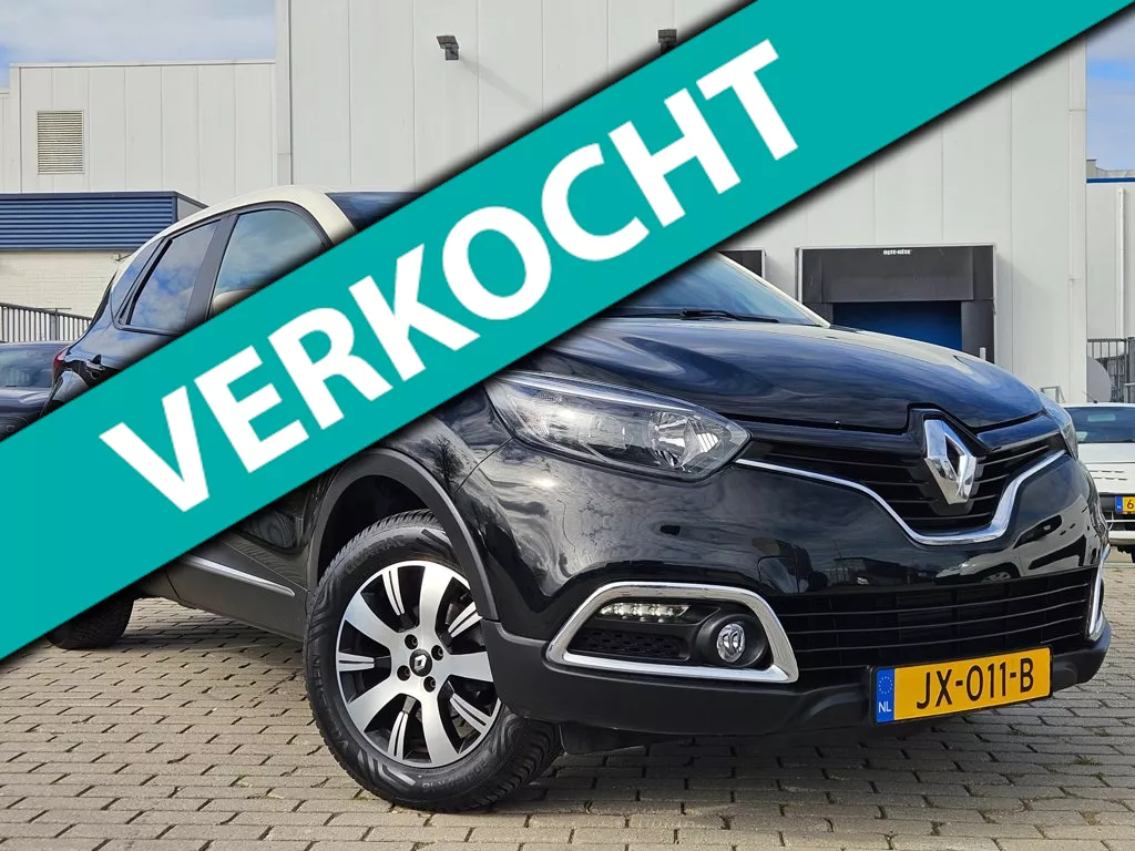 Renault Captur 0.9 TCe Limited Cruise Airco NAP APK Zwart