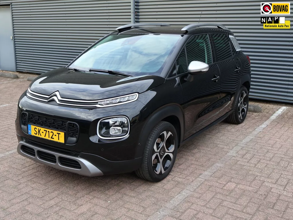 Citroen C3 Aircross 1.2 PT S&S Shine NAP 1e eigenaar Dealer Pano Keyless Camera Navi Cruise Trekhaak PDC Leder Airco APK
