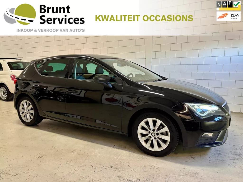 Seat Leon 1.0 EcoTSI Bj.18|Led|116PK|Automaat|Carplay|Camera|Dealer Onderhouden !!
