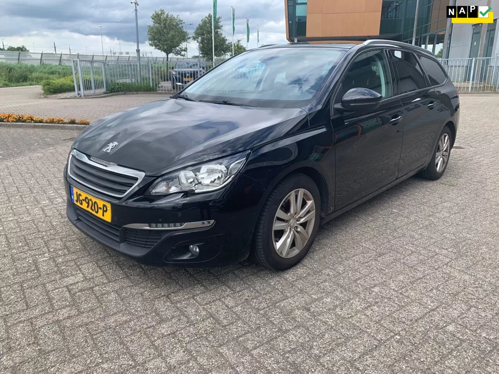 Peugeot 308 SW 1.2 PureTech Blue Lease Executive Zwart 2016