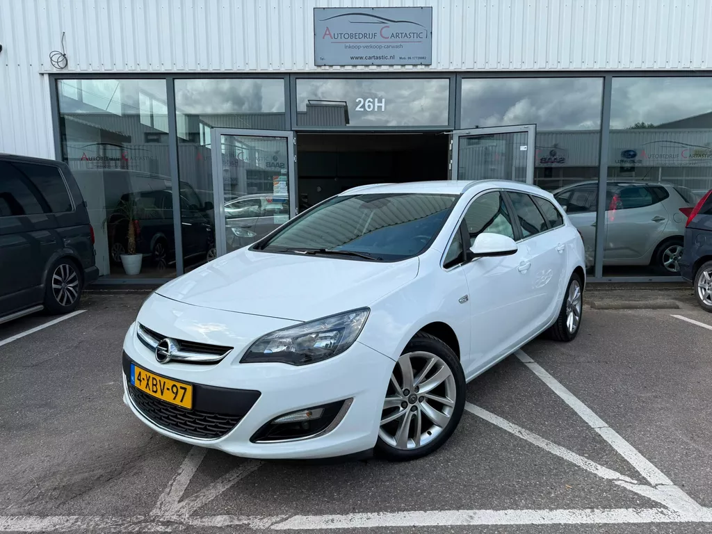 Opel Astra Sports Tourer 1.4 Turbo Sport LEER | NAVI |STOELVERWARMING | CLIMA | CRUISE | PDC | DEALER ONDERH. | NAP | APK |