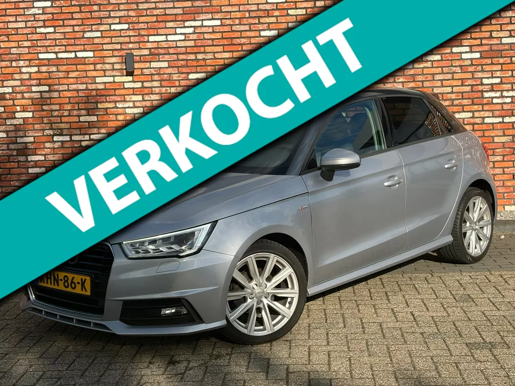 Audi A1 Sportback 1.0 TFSI Sport S-Line 5-Deurs Automaat Nav Cruise Stoelverw Standkachel Uitstraling!