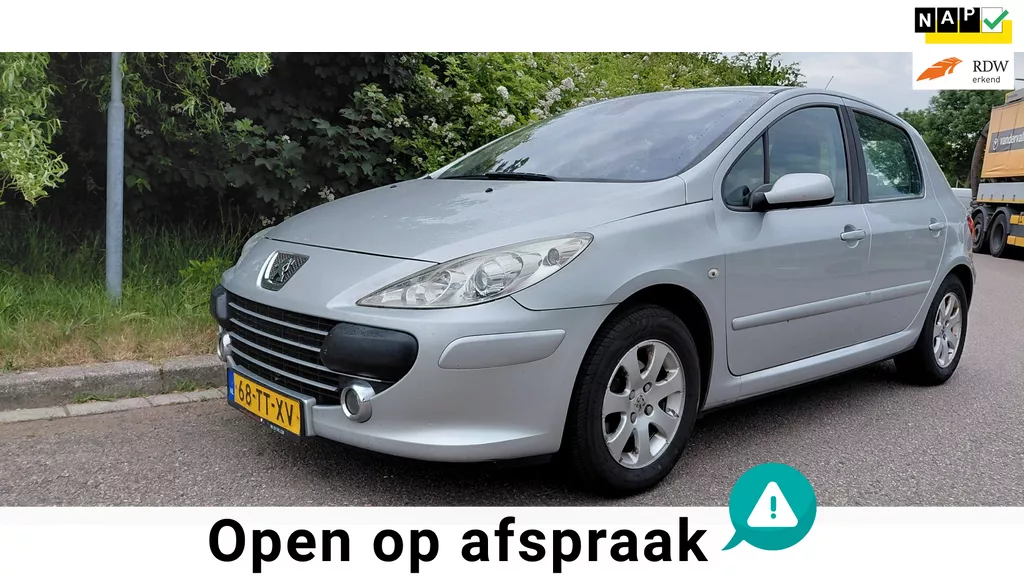 Peugeot 307 1.6-16V Premium Inruilkoopje met APK tot 26-10-2026, meeneemprijs