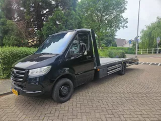 Mercedes-Benz Sprinter 319 CDI Autotransporter Oprijwagen Zwart Automaat