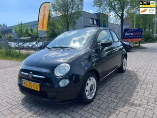 Fiat 500 1.2 Pop - Airco - Zwart - Nieuwe Apk