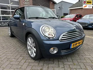 Mini Mini Cabrio Cooper 1.6 Luxe uitvoering met Bruin Leder int.