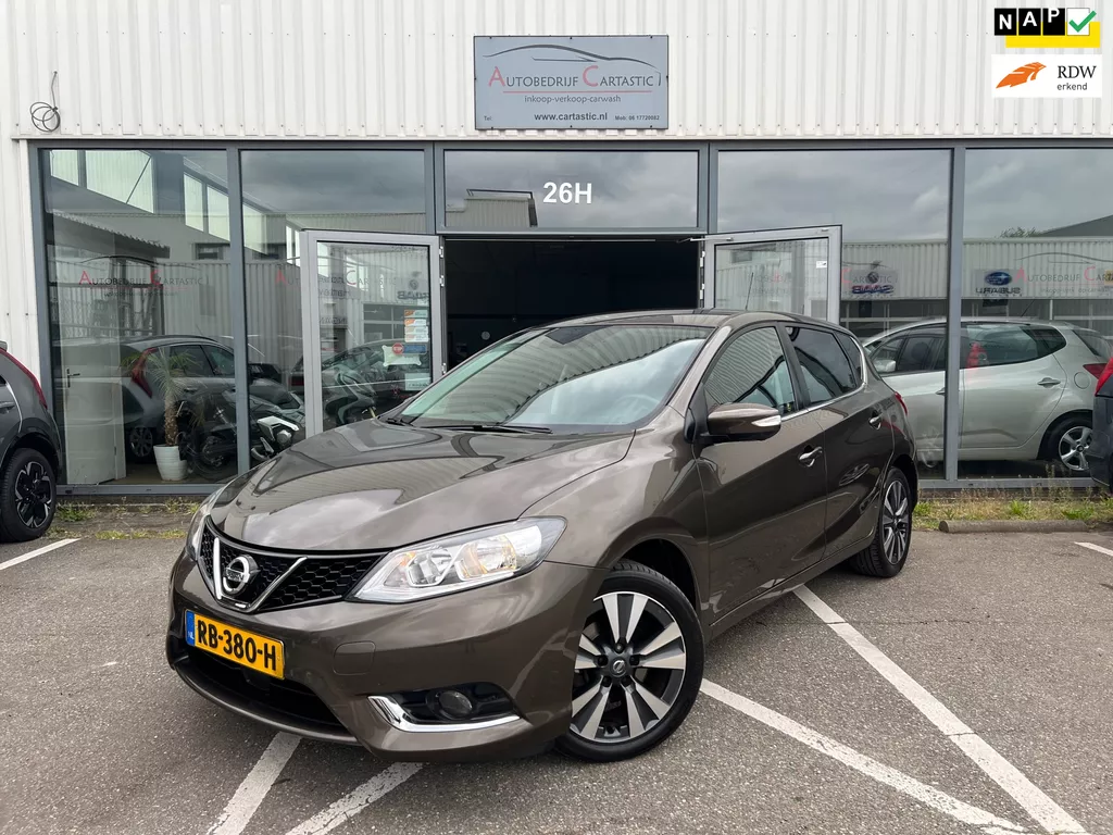 Nissan Pulsar 1.2 DIG-T N-Vision 360 cam | KEYLESS | NAVI | ADAPTIEF CRUISE | CLIMA | DEALER ONDERHOUDEN | NAP | APK |