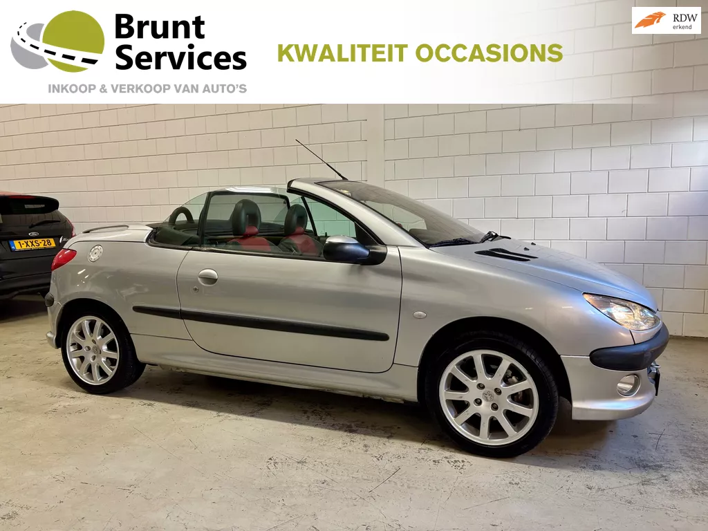 Peugeot 206 CC 1.6-16V Bj.02|16Inch|Leer|Onderhouden !!