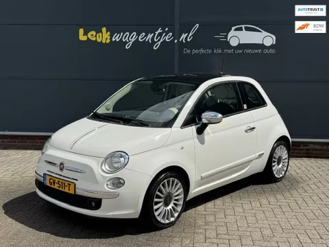 Fiat 500 0.9 Turbo Rivièra Maison *leder *climate *NL auto