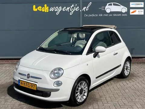 Fiat 500 C 1.2 Lounge Cabrio *groot scherm *airco *p-sensor
