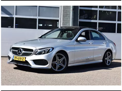 Mercedes-Benz C-klasse 180 Business Solution AMG Bj:2017|Pano|Leder|NAP