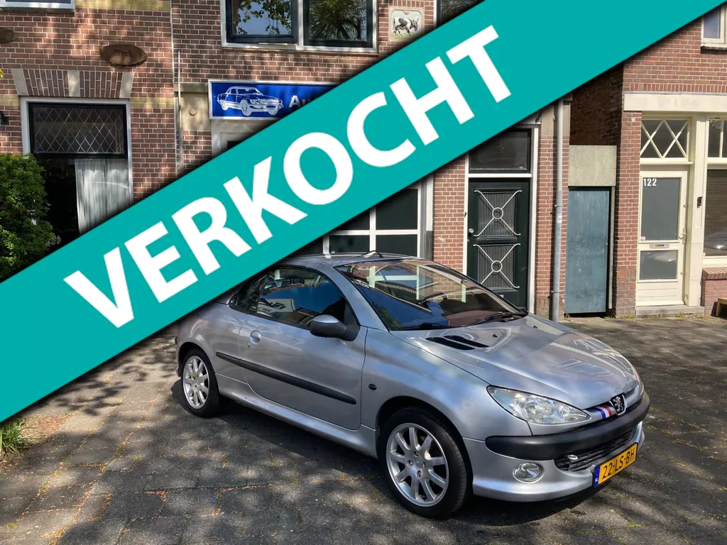 Peugeot 206 CC 2.0-16V originele auto nw_Distr snaar