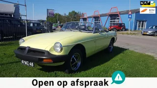 MG B type 1.8 Roadster 83252 km NL geleverde auto in excellent mooie staat, Nieuwe APK Bij levering