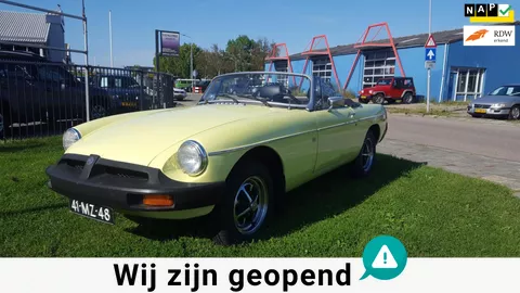 MG B type 1.8 Roadster 83252 km NL geleverde auto in excellent mooie staat. APK vrijgesteld
