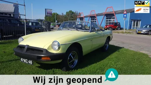 MG B type 1.8 Roadster 83252 km NL geleverde auto in excellent mooie staat, APK tot 03-07-2026