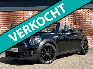 Mini Cabrio 1.6 Cooper S Chili 184PK HK Leer Stoelverw Pdc Clima Voll.Onderhouden Uitstraling!