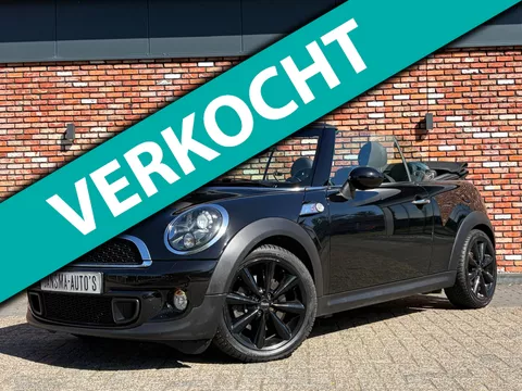 Mini Cabrio 1.6 Cooper S Chili 184PK HK Leer Stoelverw Pdc Clima Voll.Onderhouden Uitstraling!