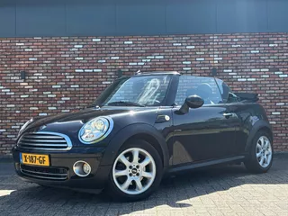 Mini Mini Cabrio 1.6 Cooper Leer Nav/Cruise Stoelverw Pdc Clima Voll.Onderhouden!
