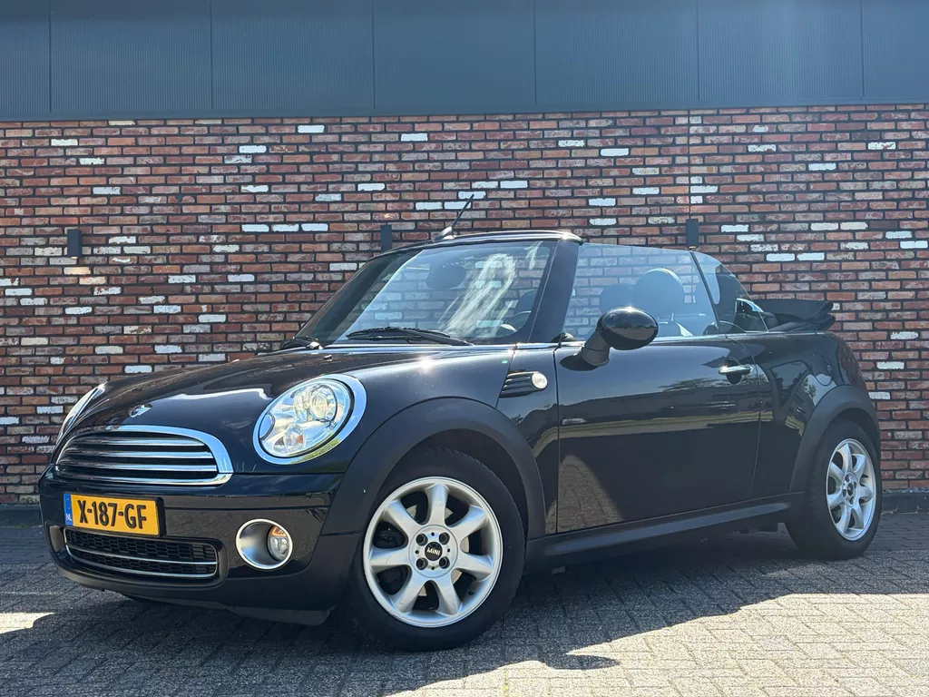 Mini Mini Cabrio 1.6 Cooper Leer Nav/Cruise Stoelverw Pdc Clima Voll.Onderhouden!