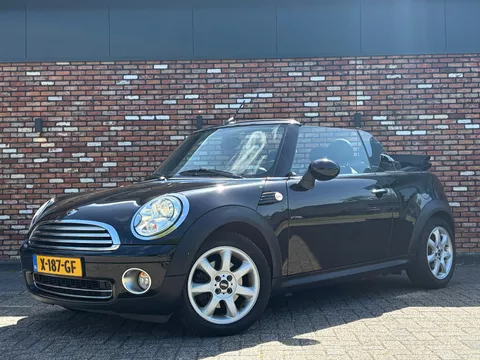 Mini Mini Cabrio 1.6 Cooper Leer Nav/Cruise Stoelverw Pdc Clima Voll.Onderhouden!