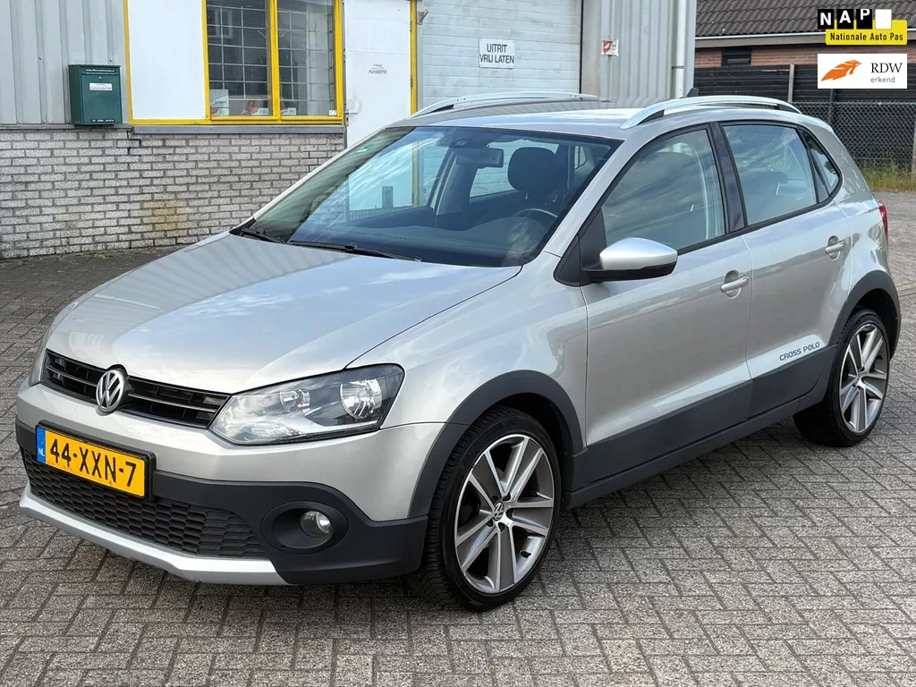 Volkswagen Polo 1.2 TSI 90 PK Bj 2012 Cross Sportpakket 1e Eig 5 Deurs Ecc Airco Navi Parkeersensoren Elec.Pakket Spoilers 17 Inch