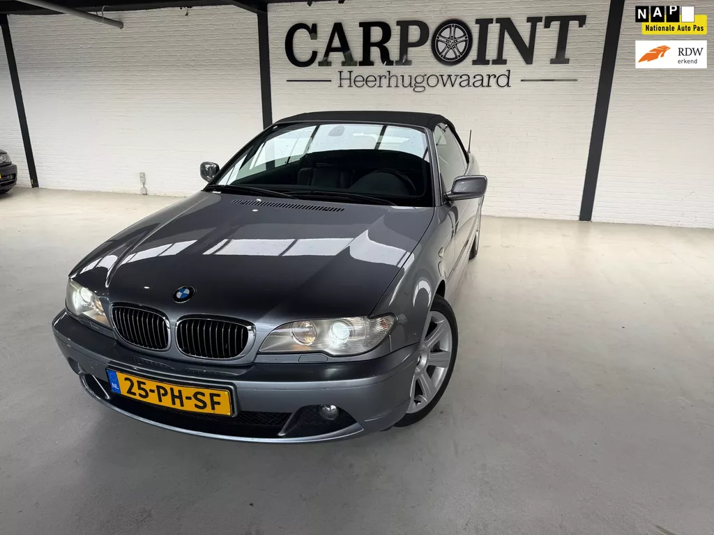 BMW 3-serie Cabrio 330Ci Executive Automaat Orig NL 2004 Facelift Navi / Harman kardon / Leer / Xenon Vol 330 ci NAP